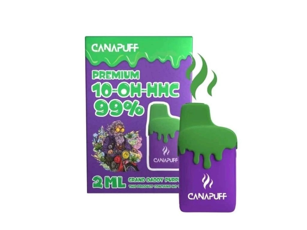 Grand Daddy Purple 99% 10-OH-HHC - Canapuff - Eldobható 2ml