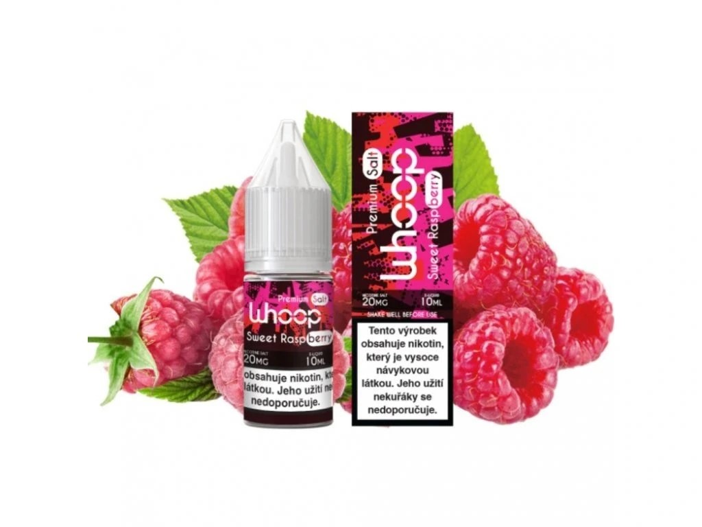 Whoop Sweet Raspberry 10 ml – Sós e-liquid Nikotin: 20 mg