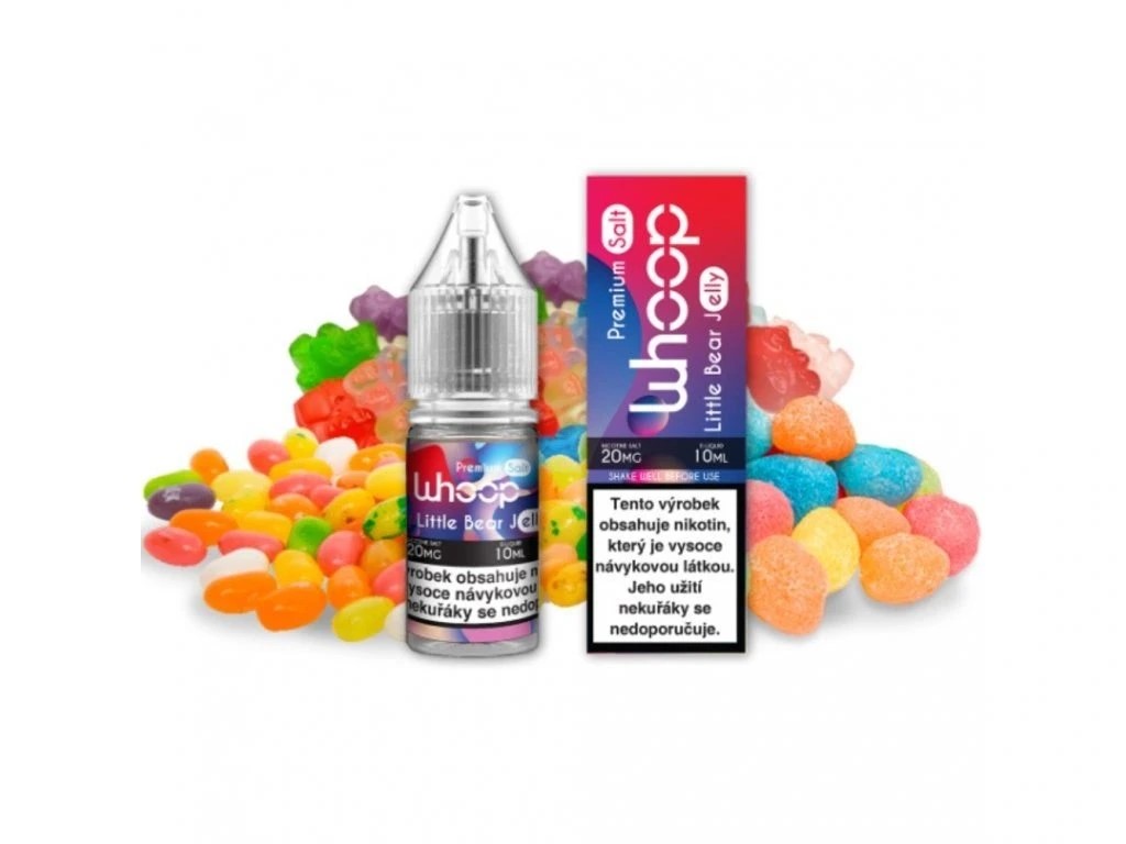 Whoop Little Bear Jelly 10 ml – Sós folyadék Nikotin: 20 mg