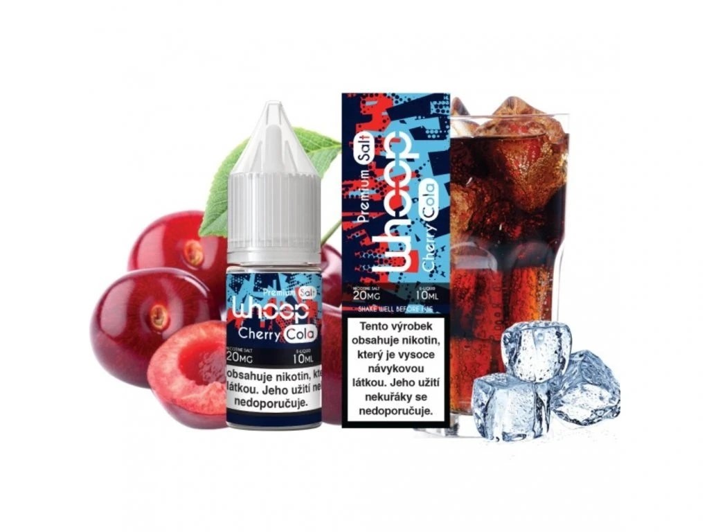 Whoop Cherry Cola 10 ml – Sós folyadék Nikotin: 20 mg