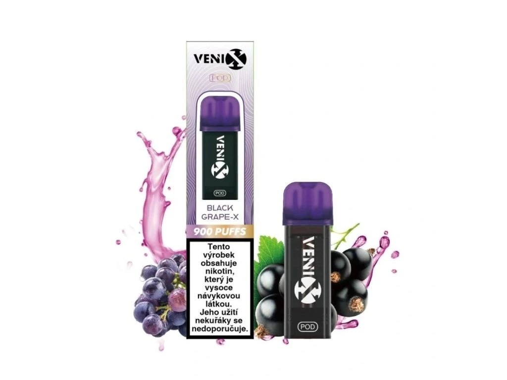 VENIX POD FEKETE SZŐLŐ-X 20mg/ml