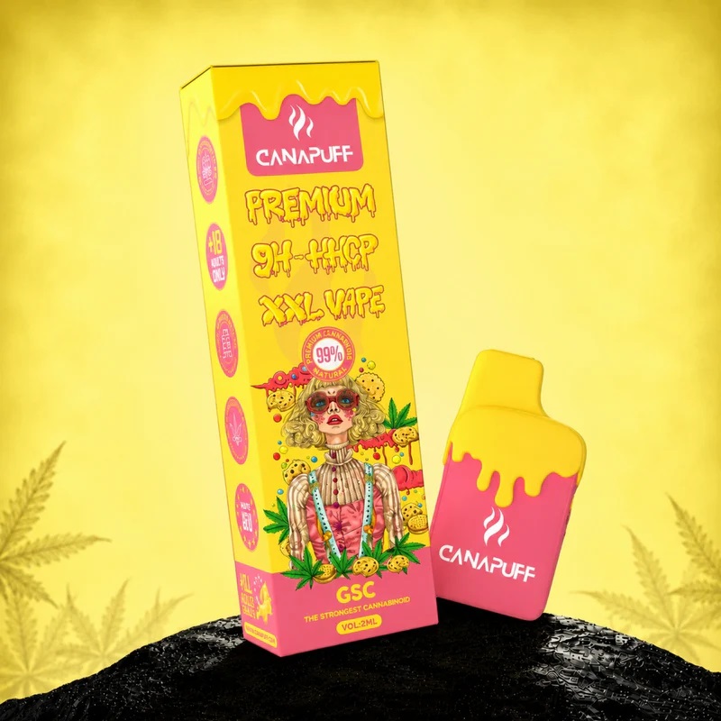9H-HHCP XXL Vape GSC 99% – Eldobható – CanaPuff – 2 ml