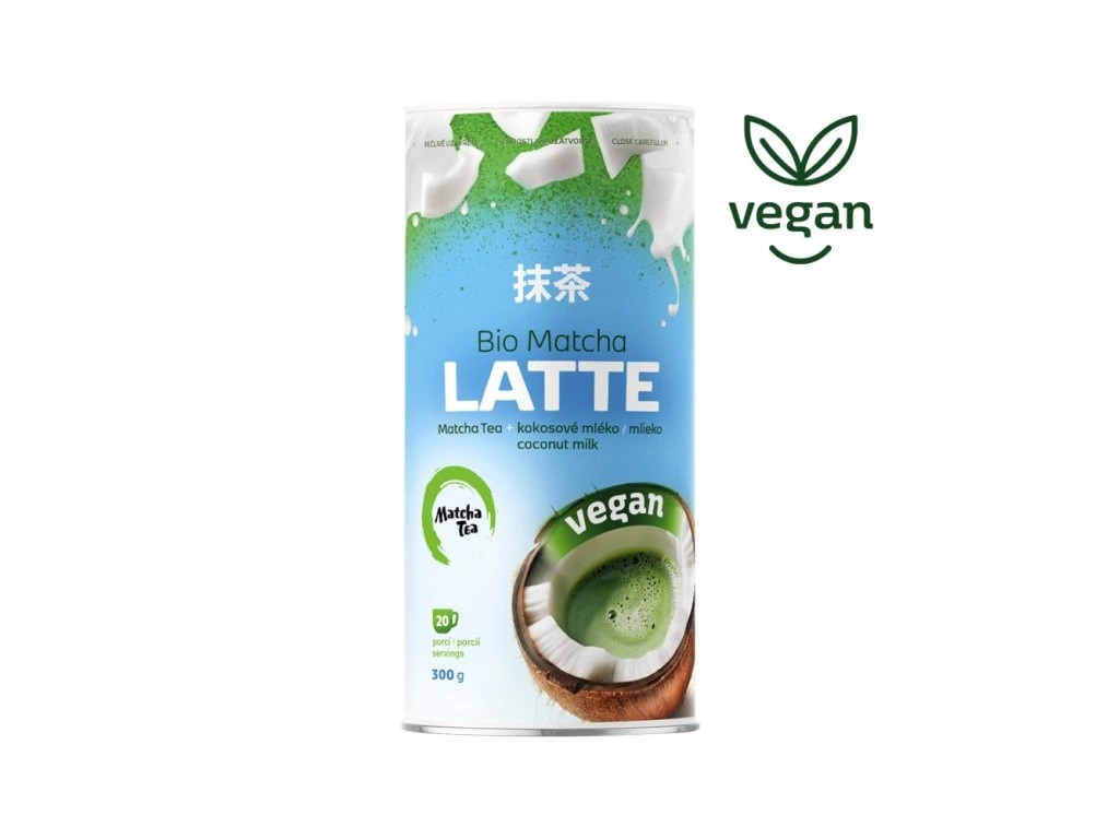 BIO MATCHA TEA VEGÁN LATTE 300 G