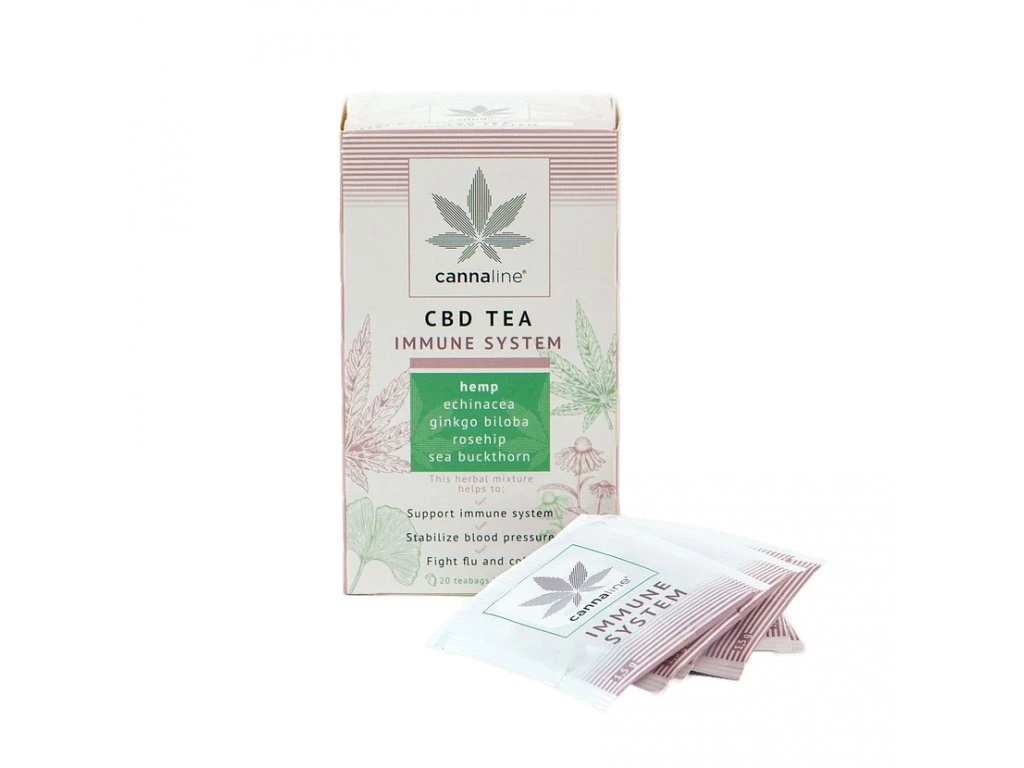 CANNALINE CBD tea IMMUNITY 30g
