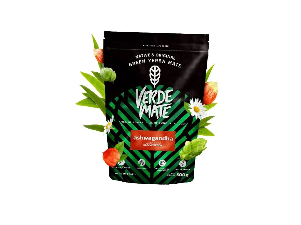 Verde Mate zöld ashwagandha yerba mate (500 g)