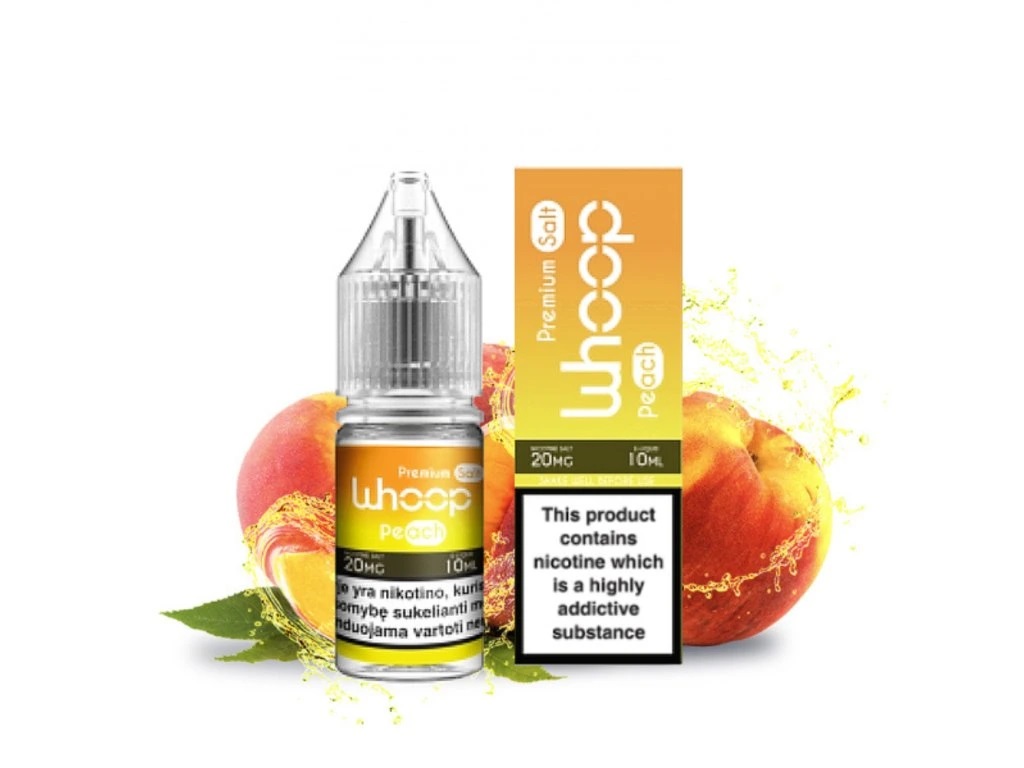 Whoop Peach 10ml - Sós folyadék Nikotin: 20mg