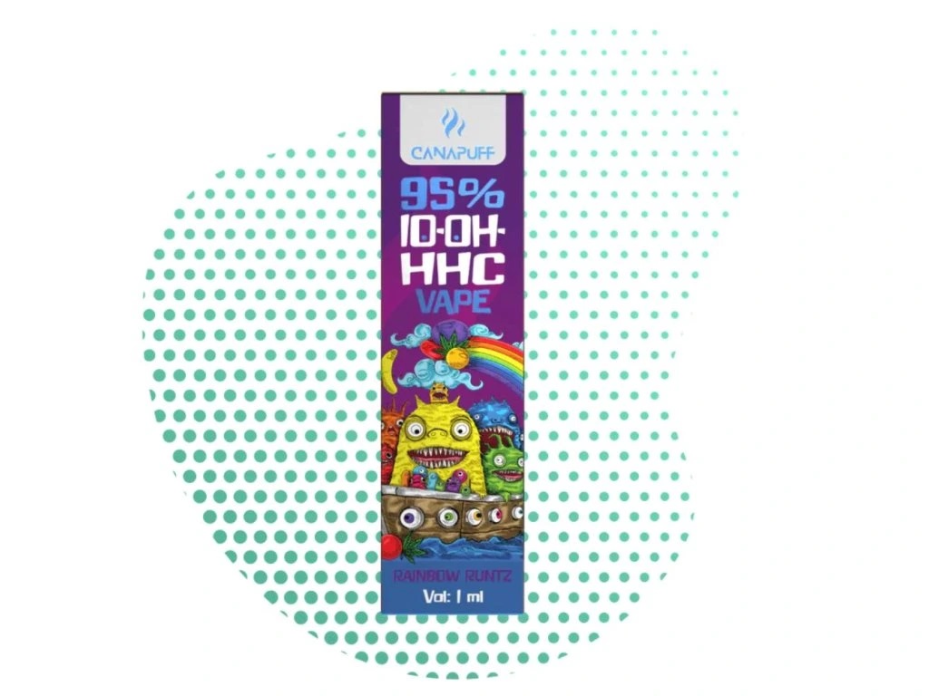 Rainbow Runtz 95% 10-OH-HHC - Canapuff eldobható 1ml