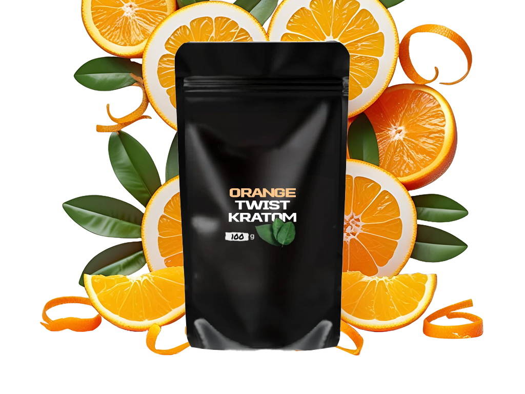 Gyümölcsös kratom - narancsos csavar