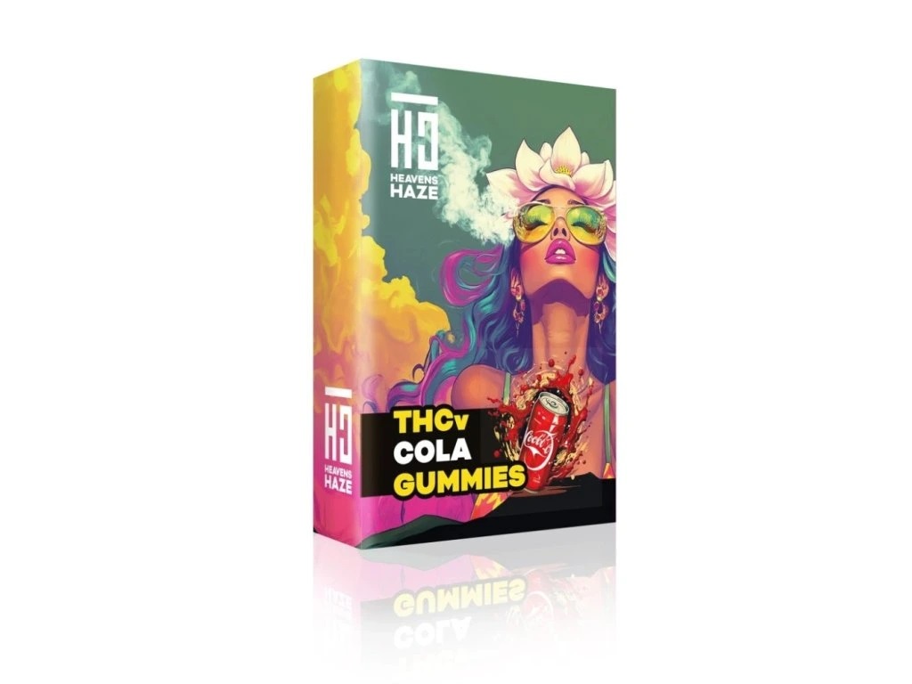 Heavens Haze – THCv Gummies Cola 5 darab