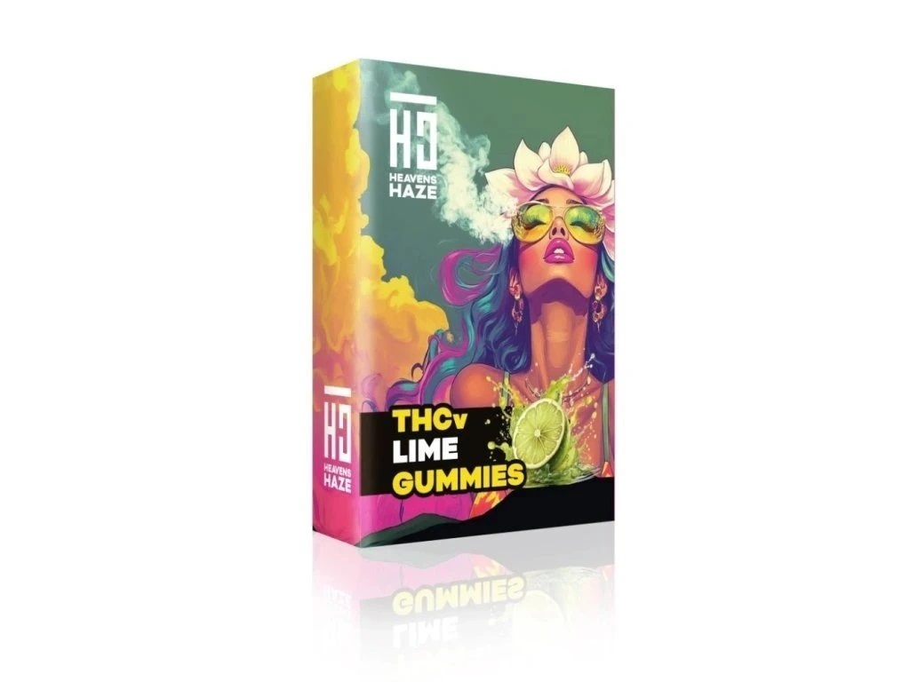 Heavens Haze – THCv Gummies Lime 5 darab