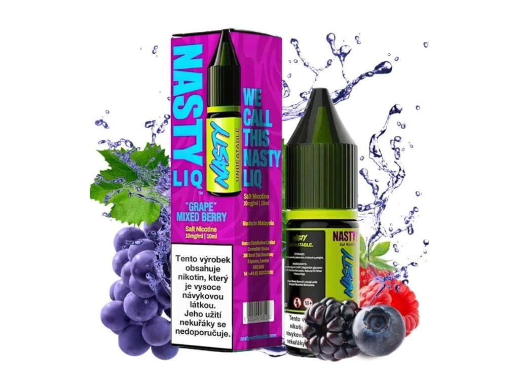 NASTY LIQ Szőlő-gyümölcskeverék 10 ml – 20 mg