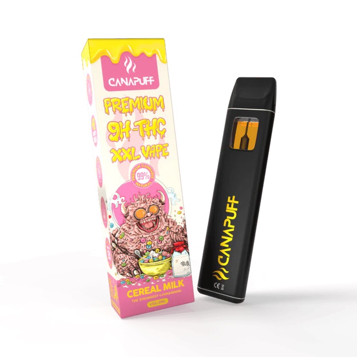 CEREAL MILK 99% 9H-THC XXL – CanaPuff – Egyszer használatos vape 2 ml
