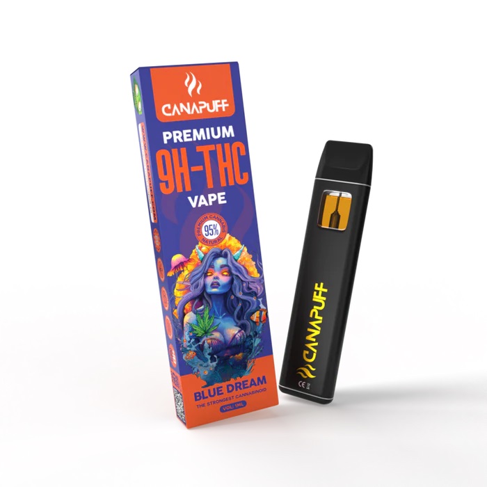Blue Dream 95% 9H-THC – Egyszer használatos vaporizátor – CanaPuff – 1 ml