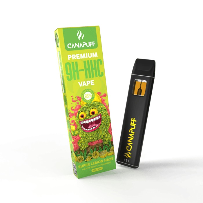 Super Lemon Haze 95% 9H-HHC – Egyszer használatos vaporizátor – CanaPuff – 1 ml