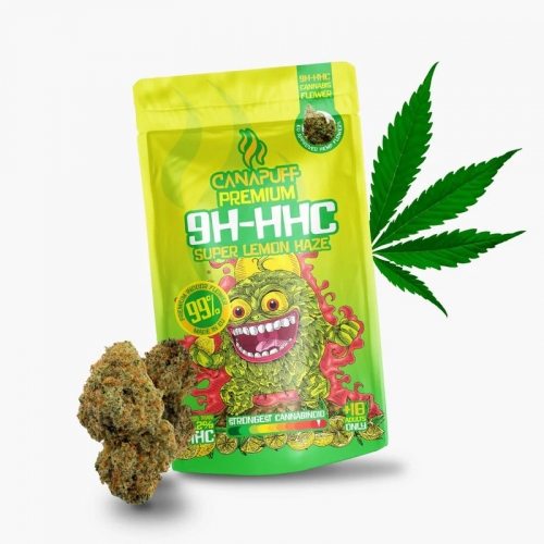 9H-HHC Super Lemon Haze virágok 99% – Canapuff 1 g