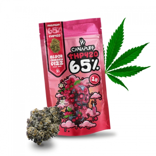 THP420 Black Cherry Fizz virágok 65% - Canapuff 1 g