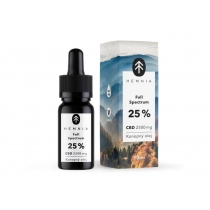 Teljes spektrumú CBD kenderolaj 25%, 2500 mg, 10 ml