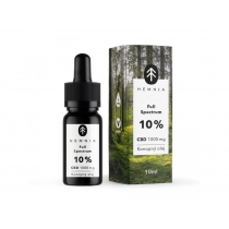 Hemnia Teljes Spektrumú CBD Kenderolaj 10%, 1000 mg, 10 ml