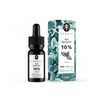 Hemnia Full Spectrum CBD MCT kókuszolaj 10%, 1000 mg, 10 ml, menta