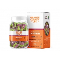 Orange County CBD Gummies cseresznye, 70 db, 1600 mg CBD, 525 g