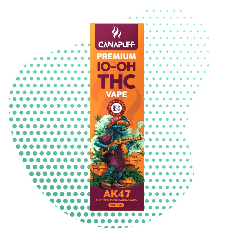 10 oh thc vape Premium cannabinoid 10-OH-HHC in 1ml disPOD Amnesia Haze